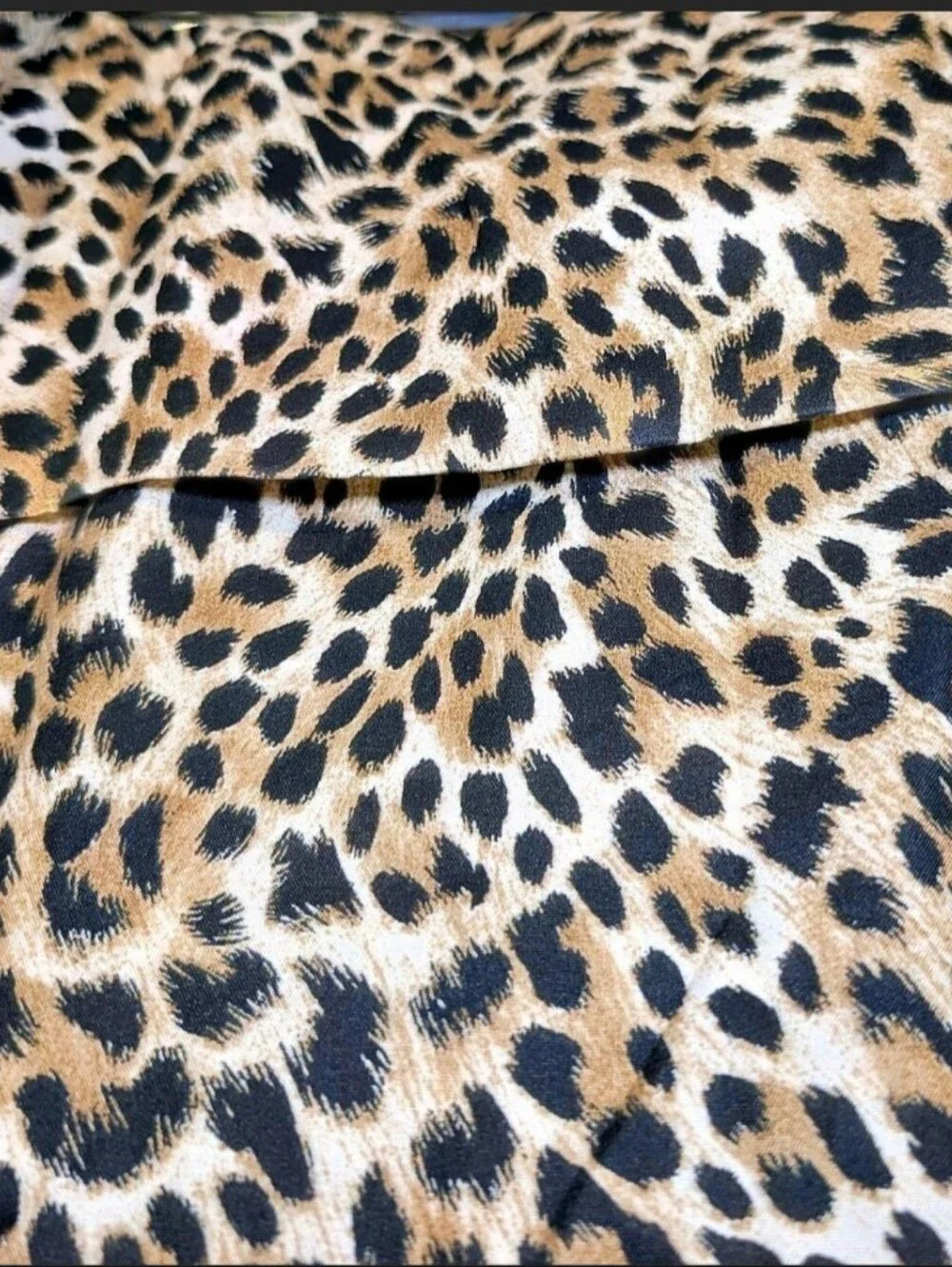 Nicole Miller Leopard Print Queen Sheet Set - Brown, Black